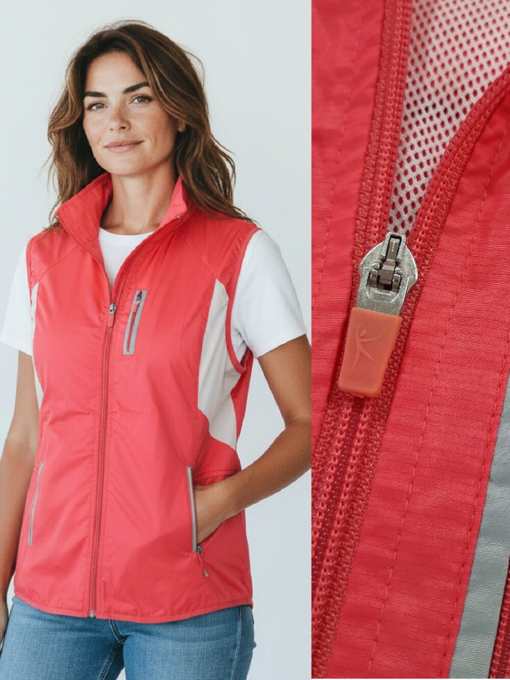 Y2K visibility running vest - Danskin Now brand - NWT